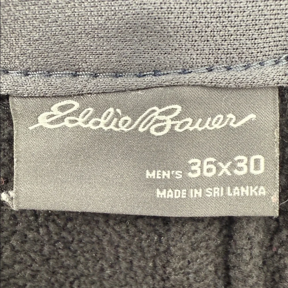 Eddie Bauer Tech Fleece Lined Pants 2 Way Stretch UPF 50+  36x30
